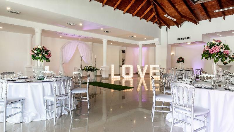 Be Live Collection Punta Cana Adults Only Eksteriør billede The interior of the ballroom at the Riverview Centre